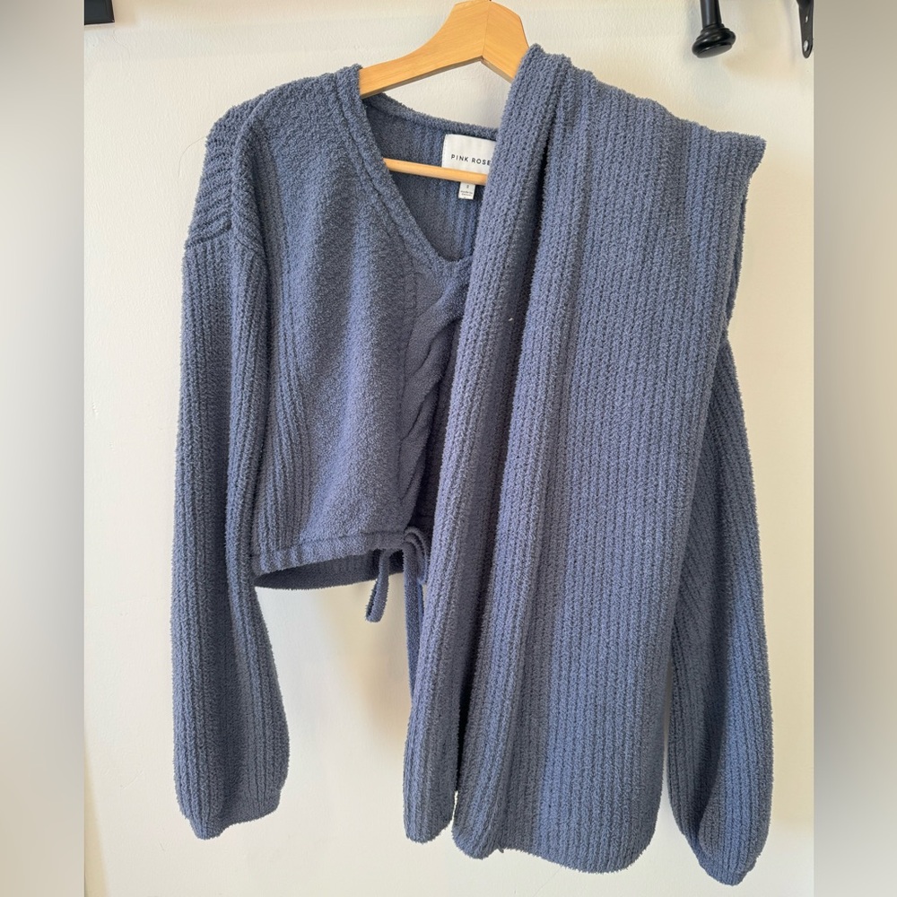 Blue cozy set
